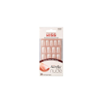 Salon Acrylic French Nude 64268 ( 28 pcs ) - Acrylic nails french manicure for a natural look