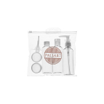 Travel cosmetic set with dispensers