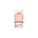 Salon Acrylic French Nude Nails 64267 ( 28 pcs ) - Acrylic nails french manicure for a natural look