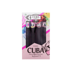 SET CUBA ORIGINAL Quad I Heartbreaker EDP spray 35ml + La Vida EDP spray 35ml + Victory EDP spray 35ml + Vip Women EDP&hellip; 140 ml
