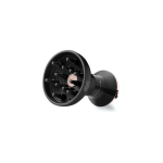 DIFFON Ion Ceramic Dual Voltage - Hair dryer with diffuser for curly hair