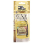 Vanilla Cupcake Classic Car Jar - Paper car tag