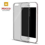 Mocco Ultra tagakaas 0.3 mm silikoonkaas Huawei P8 jaoks l&auml;bipaistev-must