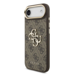 Guess PU nahast 4G metalllogoga ja kuldse raamiga &uuml;mbris iPhone Air jaoks / Pruun
