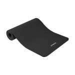REBEL ACTIVE black exercise mat for gymnastics