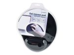 GEMBIRD Gel hiirepad randme toelega must