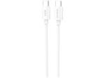Dudao L4C USB-C kuni USB-C 1.2m valge