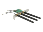 DeLOCK PCI Express Card > 1 x internal M.2 Key A Slot 3 external Antennas Internal Bus Extender