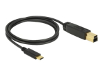 Delock USB Type-C Kaabel 1m Must