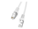 Lanberg CAT 6 Folded Unshielded Twisted Pair (F/UTP) 3m Paatikaabel Valge RAL 9010