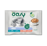 OASY Chunks in gravy Multipack Fish selection - m&auml;rgkassitoit - 4x85 g
