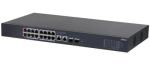 Switch DAHUA Laua/pedestal Rack 16x10Base-T / 100Base-TX / 1000Base-T 2xSFP PoE port 16 CS4220-16GT-240