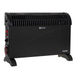 Mesko MS 7741 Indoor Black 2000 W Convector Electric Heater