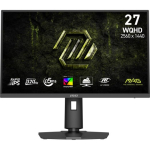 LCD Monitor MSI 27'' 2560 x 1440 pikslit Wide Quad HD Sisene 16:9 aspekti suhe LCD tasane MAG274QPFX32