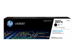 HP 207A must 1350-lehek&uuml;lje tonerkassett W2210A