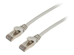 Prokord CAT 6 volitatud &uuml;mardatud s&uuml;&uuml;tetud paar (F/UTP) 50cm v&otilde;rgukaabel hall
