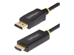 StarTech.com DisplayPort-HDMI videoadapterikaabel, 3m, must