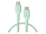 Green Cell PowerStream USB Type-C Kaabel Roheline
