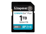 Kingston Canvas Go! Plus 1TB SDXC UHS-I M&auml;lukaart 200MB/s