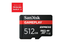 SanDisk 512GB 880MB/s GamePlay microSDXC UHS-I m&auml;lukaart