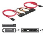 DeLOCK Serial ATA kaabel Red 50cm