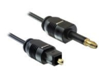 Delock digitaalne audiokaabel (optiline) 1m must