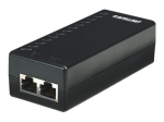 Intellinet Power over Ethernet (PoE) injector, 1 port, 48V DC, IEEE 802.3af vastav, 15.4Watt
