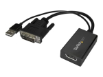 StarTech.com DVI DisplayPorti adapter - USB toide - 1920 x 1200 - DVI DisplayPorti konverter - videoadapter - DVI-D DP (DVI2DP2) videoadapter