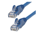 StarTech.com 3m LSZH CAT6 kaabel, 10 Snagless RJ45 100W v&otilde;rukaablikilp, CAT 6 10GbE UTP, sinine, eraldi testitud/ETL, madala suitsuga