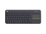 Logitech K400 Plus Dutch Black RF Wireless Keyboard
