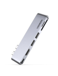 Ugreen 80856 s&uuml;learvuti dokk/portide replikaator 2 x USB 3.2 Gen 2 (3.1 Gen 2) Type-C alumiinium