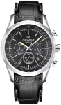 Giewont Chronograph Safiir Meeste Kell / h&otilde;bedane/must