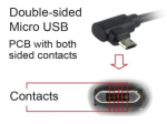Gembird CCB-USB2-AMMDM90-6 USB-A kuni Micro-USB Kaabel 1,8m Kahepoolne &Otilde;ige Nurgaga