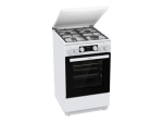 Gorenje GK5C42WF-B K&ouml;&ouml;gikapp Kuumutusplaadi t&uuml;&uuml;p Gaasi Ahju t&uuml;&uuml;p Elektriline Valge Laius 50 cm S&uuml;gavus 59.4 cm Grilling Energia efektiivsus klass A...