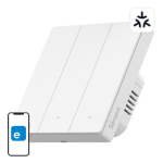 SONOFF M5-3C-86W WiFi Matter nutiseinl&uuml;liti (3-kanaline)