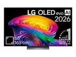 LG OLED 4K evo AI C6 TV OLED65C61LA 65 Nutitelefon webOS UHD Must