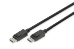 Digitus DisplayPort &Uuml;henduskaabel AK-340106-010-S DisplayPort kuni DisplayPort DisplayPort Mees (Versioon 1.3/1.4) DisplayPort Mees (Versioon 1.3/1.4)