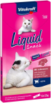 VITAKRAFT Vedelik Sn&auml;kk Maksa biotiiniga - kingitus kassidele - 6x15g