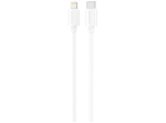 Dudao L4X USB-C kuni Lightning 1.2m valge
