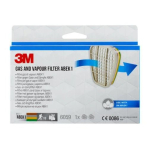 3M 7100141697 Gaasi ja Auru Filter 2 tk