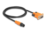 DeLOCK 1m v&otilde;rguadapter must-oranž