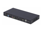 StarTech.com 2-portine topeltmonitori DP KVM l&uuml;liti koos videomatriksiga, 4K 60Hz KVM/audioga/USB-l&uuml;liti