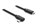 Delock USB 2.0 kuni USB Type-C kaabel Must