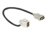 Delock HDMI Keystone module naisterullist naisterullini 110&deg; koos 22cm HDMI kaabliga