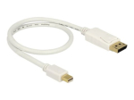 Delock DisplayPort Adapter 50cm White