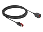 DeLOCK 8 pin USB PlusPower (24 V) mees-na-naine 4m v&otilde;imendatud USB pikijuhe