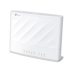 TP-LINK Archer MX700 4G+ AX1500 Dual Band Wi-Fi LTE Router 802.11ax Ethernet LAN (RJ-45) ports 1 10/100/1000 Mbit/s Mesh Support Yes 4G MU-MiMO Yes