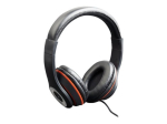 Gembird Stereo headset, "Los Angeles" + microphone, passive noise canceling 3.5 mm Black