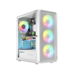 Logic PORTOS ARGB MINIDI USB 3.0 Case Valge