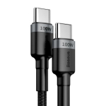 Baseus Cafule Flash Charging andmekaabel USB-C - USB-C 100W 2m / Hall/Must